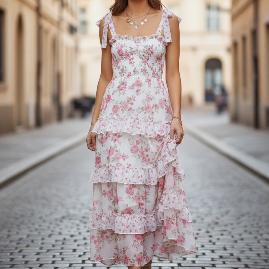 Fern | Tiered Maxi Dress