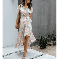 MAREN | WRAP MIDI DRESS