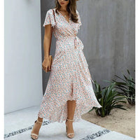 MAREN | WRAP MIDI DRESS