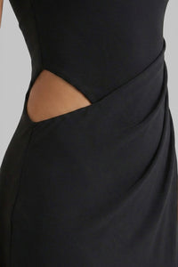 MIREILLE | HALTER MAXI DRESS