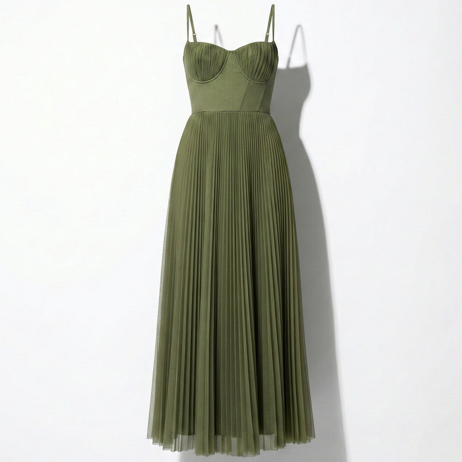 JUNIPER | CORSET MIDI DRESS