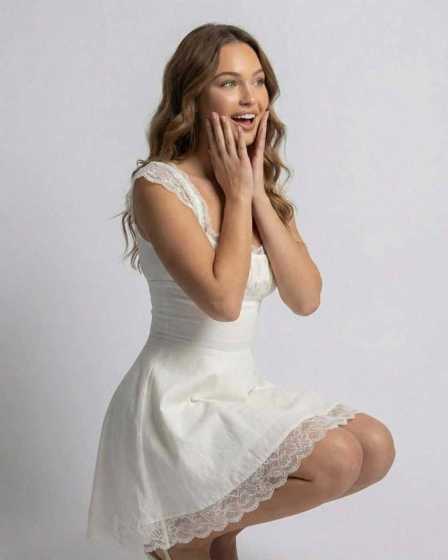 ONDINE | LACE MINI DRESS