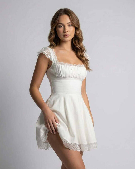 ONDINE | LACE MINI DRESS