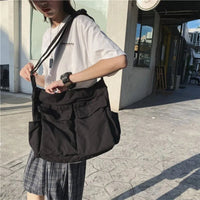 Madison | Women's Vintage Canvas Multi-Pocket Crossbody Shoulder Bag