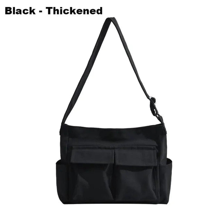 Madison | Women's Vintage Canvas Multi-Pocket Crossbody Shoulder Bag