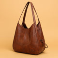 Amelia | Women's Vintage Genuine Leather Hobo Shoulder Bag