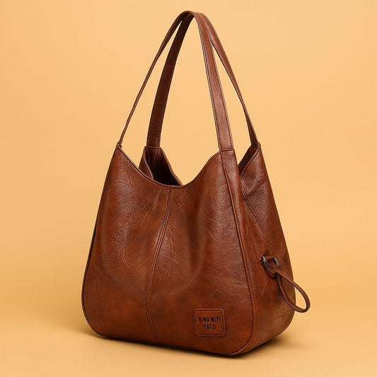 Amelia | Women's Vintage Genuine Leather Hobo Shoulder Bag