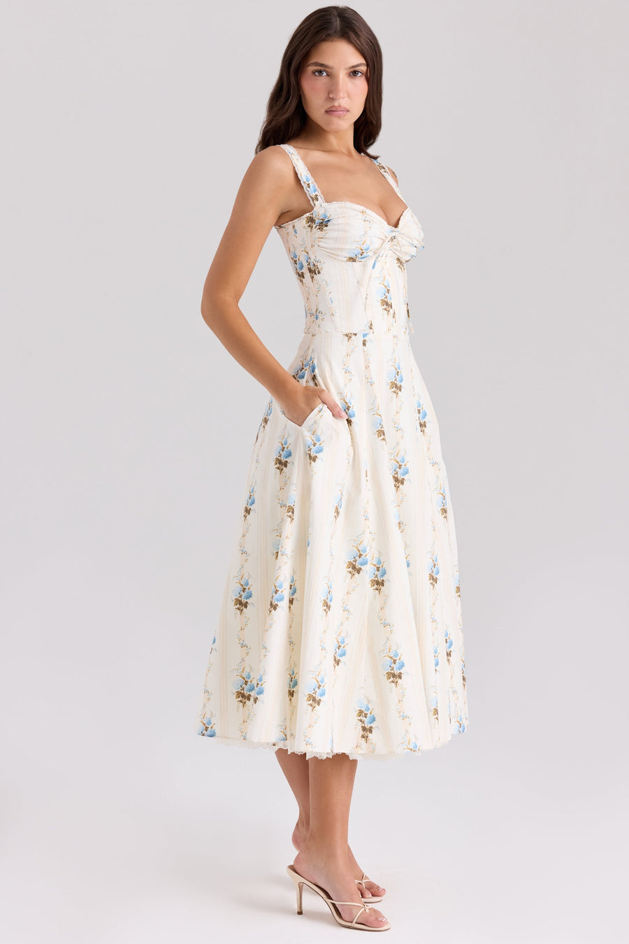 Seraphina | Sweetheart Midi Dress