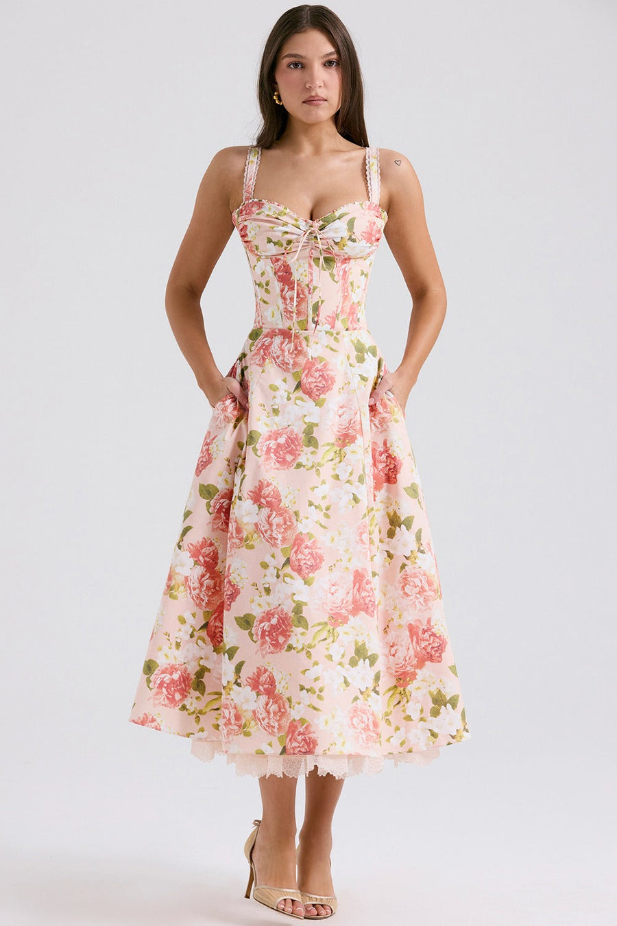 Seraphina | Sweetheart Midi Dress