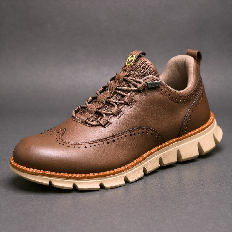 Worthington Wingtip Sneaker in Espresso Brown