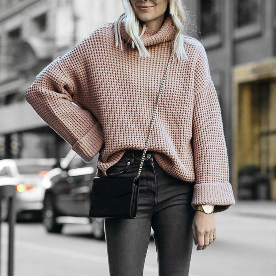 Wren Knit Sweater in Apricot