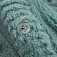 Wynne Alpaca Wool Cardigan in Sea Green
