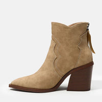 Wynne Western Bootie in Espresso Brown