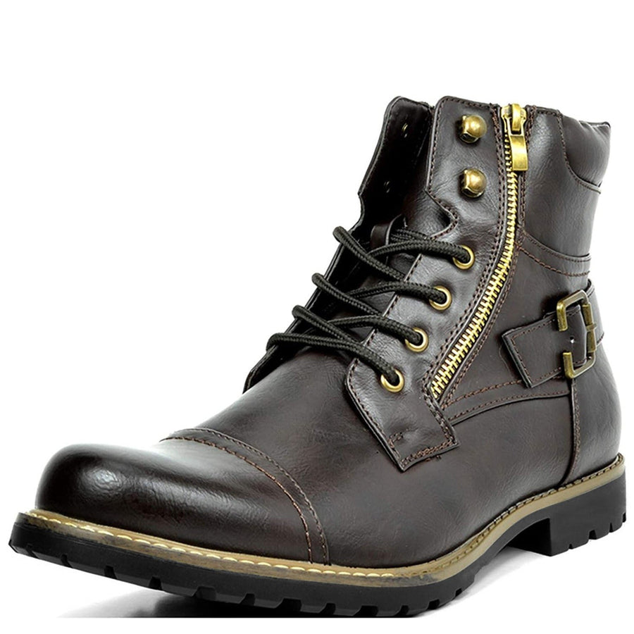 Xander Boots in Dark Brown