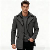 Xander Coat in Grey