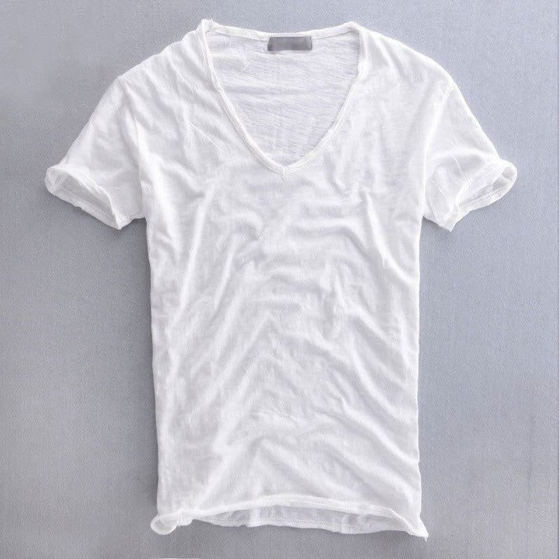 Xander Cotton T-Shirt in White