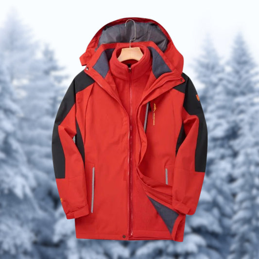 Xander Jacket in Red