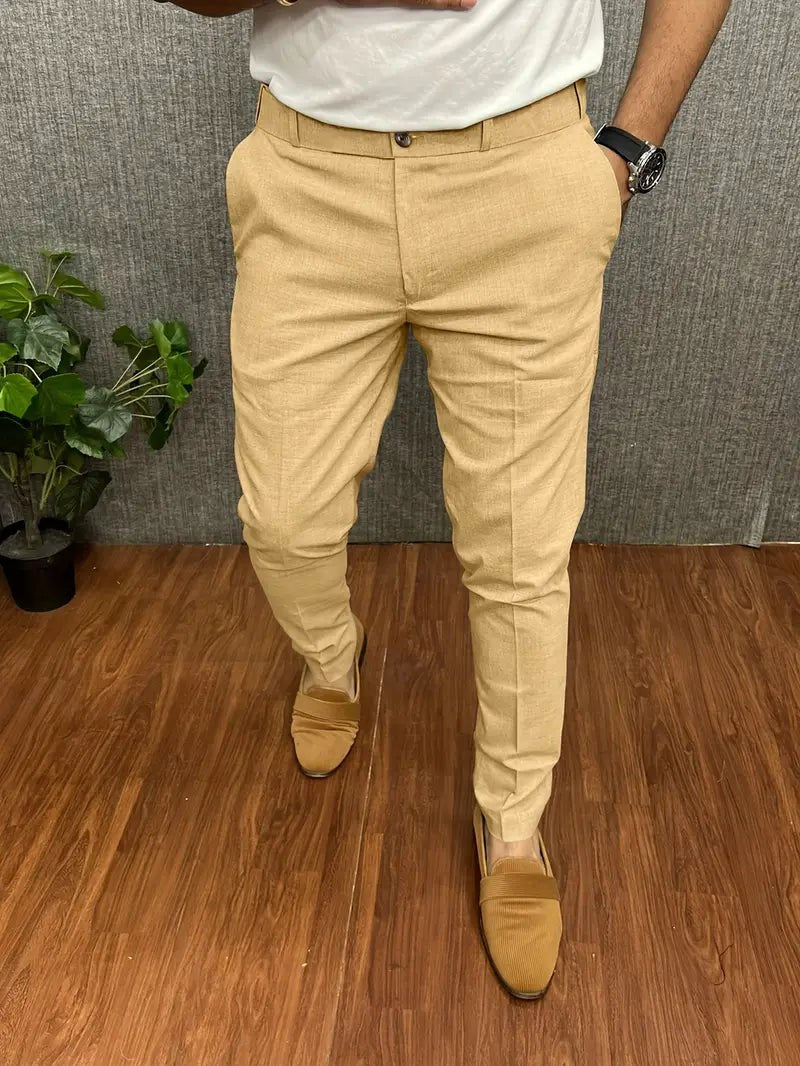 Xander Trousers in Apricot