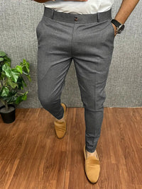 Xander Trousers in Dark Grey
