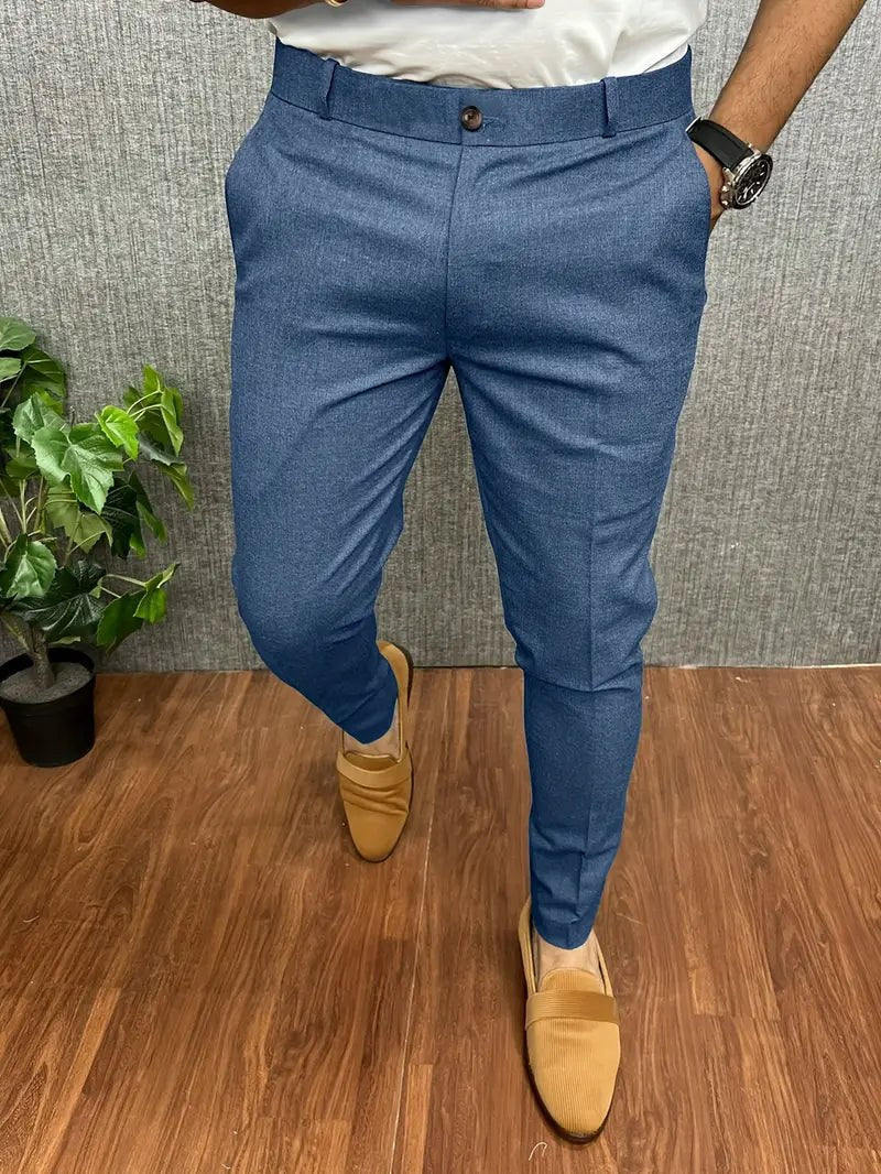 Xander Trousers in Denim Blue