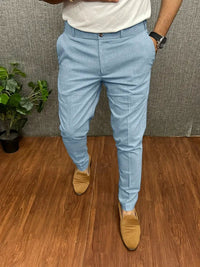 Xander Trousers in Sky Blue
