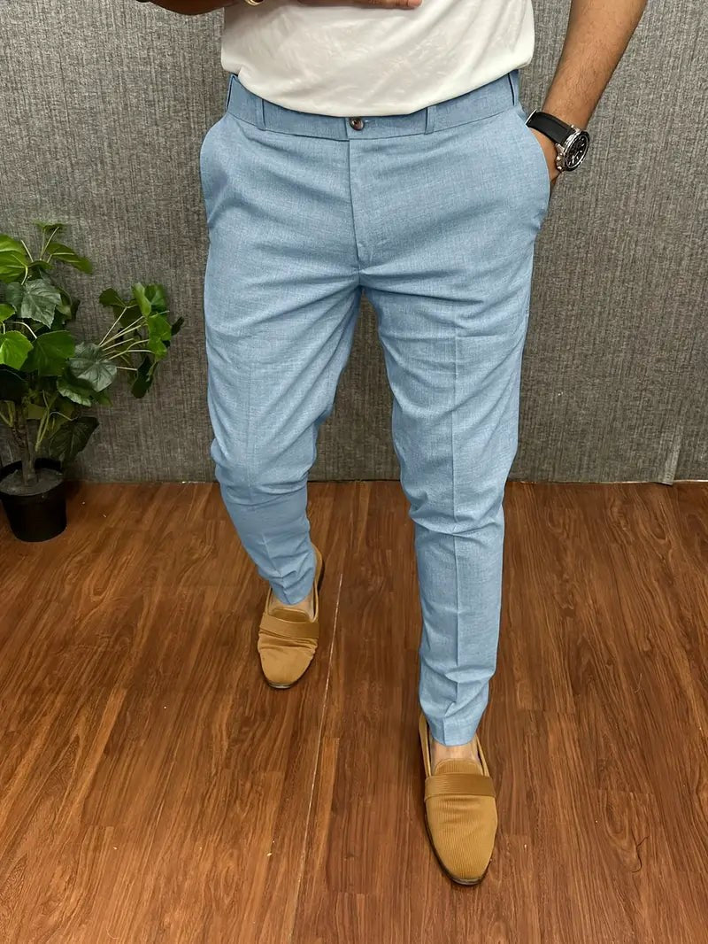 Xander Trousers in Sky Blue