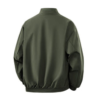 Xenia Casual Jacket with Zip Front and Pockets