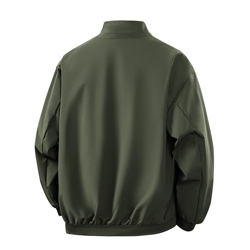 Xenia Casual Jacket with Zip Front and Pockets
