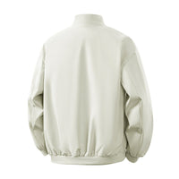 Xenia Casual Jacket with Zip Front and Pockets