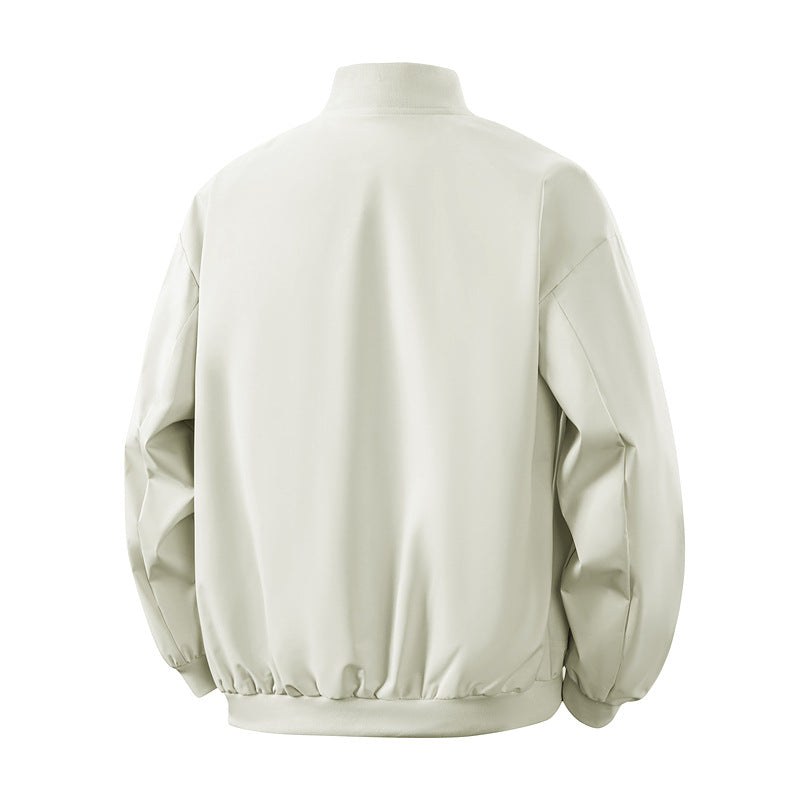 Xenia Casual Jacket with Zip Front and Pockets