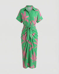 Xenia Dress in Green