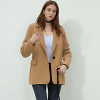 Xenia Elegant Jacket in Camel
