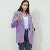 Xenia Elegant Jacket in Purple