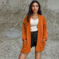 Xenia Knit Cardigan with Oversized