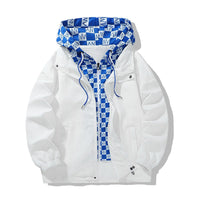 Xenia Lightweight Jacket with Hood in White
