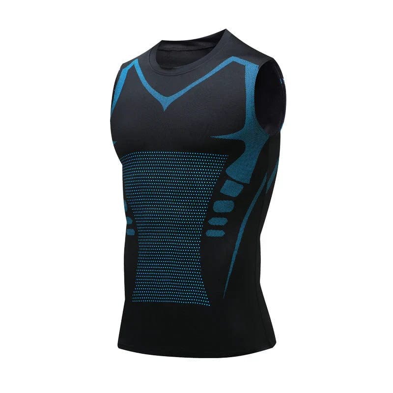 Yannick Top in Black Blue
