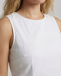 Yara Linen Maxi Dress with Pockets