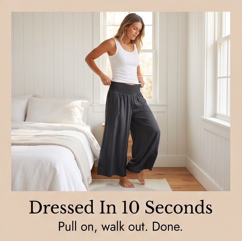 Yarrow Women's Wide Leg Palazzo Pants