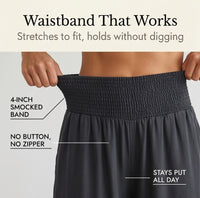 Yarrow Women's Wide Leg Palazzo Pants