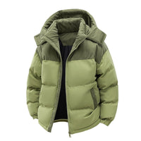 Yasmin Jacket with Hood in Avocado
