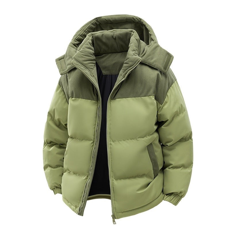 Yasmin Jacket with Hood in Avocado