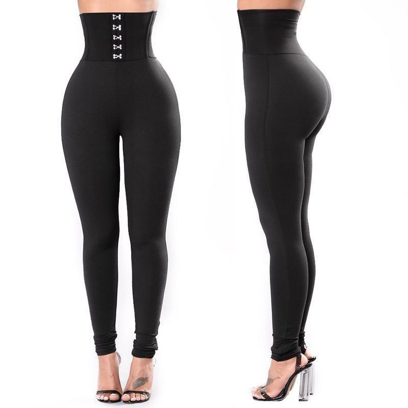 Yasmin Leggings with Fitted in Black