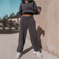 Yasmin Shirt with Zip Front and Ruffles