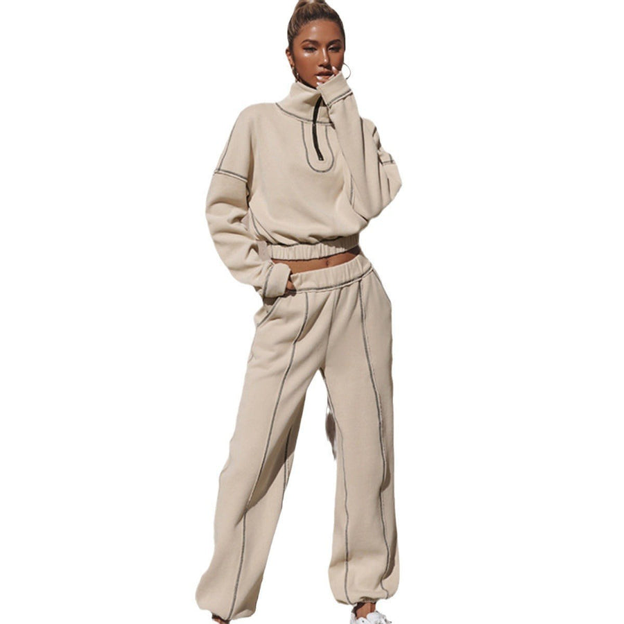 Yasmin Shirt with Zip Front and Ruffles