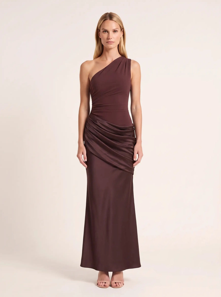 YASMINA Plum Brown 1