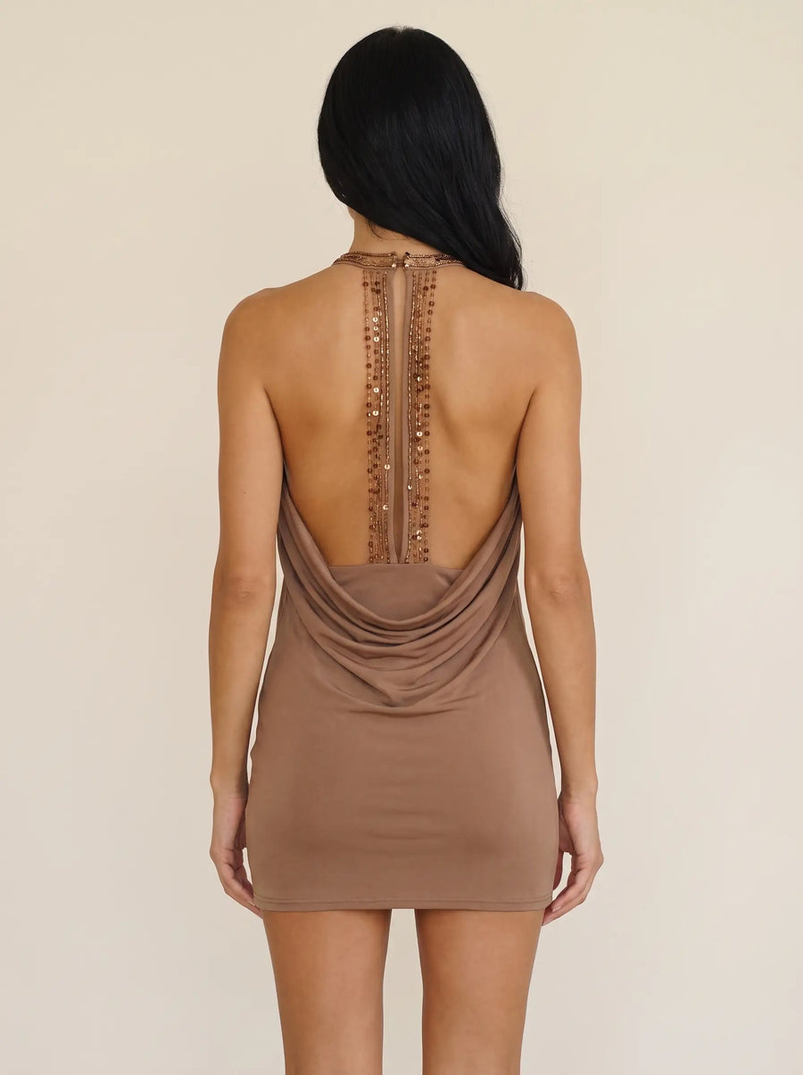 YASMINE MINI DRESS back