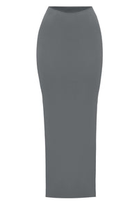 Giulia Maxi Skirt in Charcoal