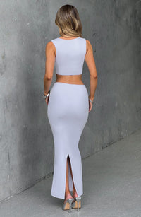 Giulia Maxi Skirt - White