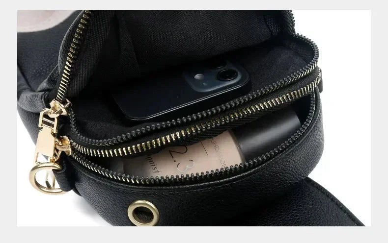 Yenthle™ Retro Leather Bag in Blue