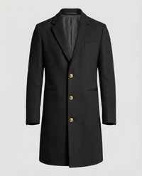 Youri Elegant Trench Coat in Black